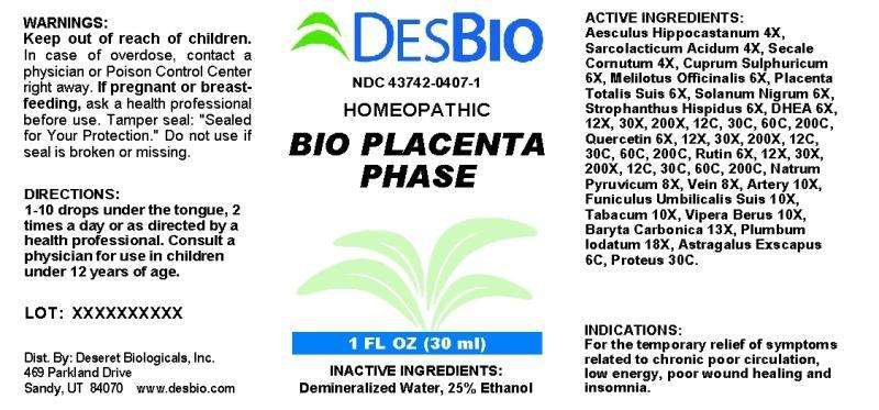 Bio Placenta Phase